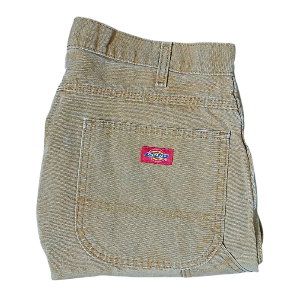 VINTAGE Dickies Men‎ Pants 36x34 Brown Carpenter Canvas Pockets Y2K 2013
